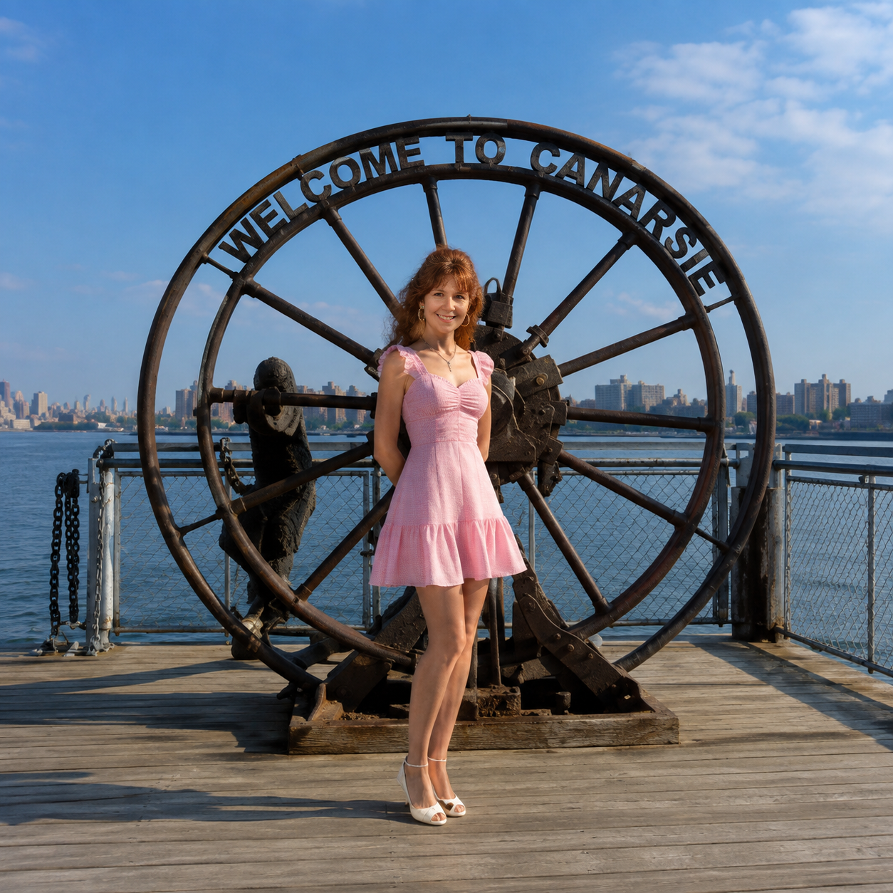 Prissy on Canarsie Pier